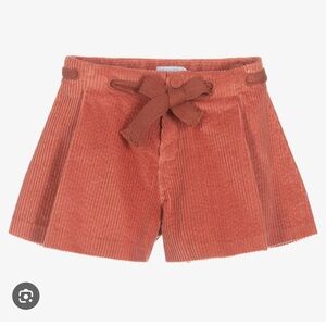 Abel & Lula Cordele Corduroy Shorts for Girls Brick Red size 10